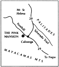 Map of Calistoga